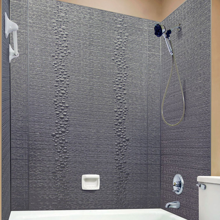 FromPlainToBeautifulInHours Cascade Mirroflex Tub and Shower Wall